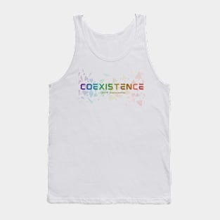 Rainbow logo Coexistence Tank Top